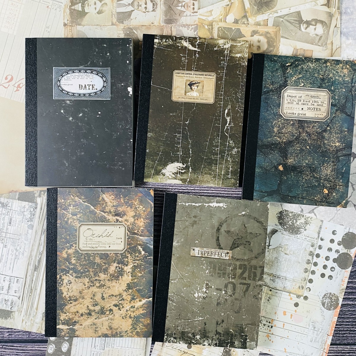 100sheets Vintage Scrapbook Pa - Ink Blotter Paper recensie en prijs