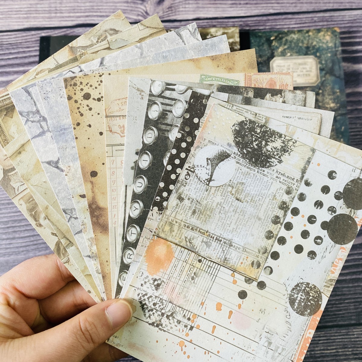 100sheets Vintage Scrapbook Pa - Ink Blotter Paper recensie en prijs