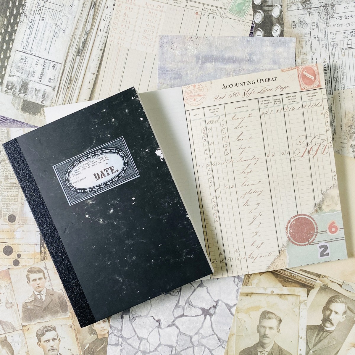 100sheets Vintage Scrapbook Pa - Ink Blotter Paper recensie en prijs