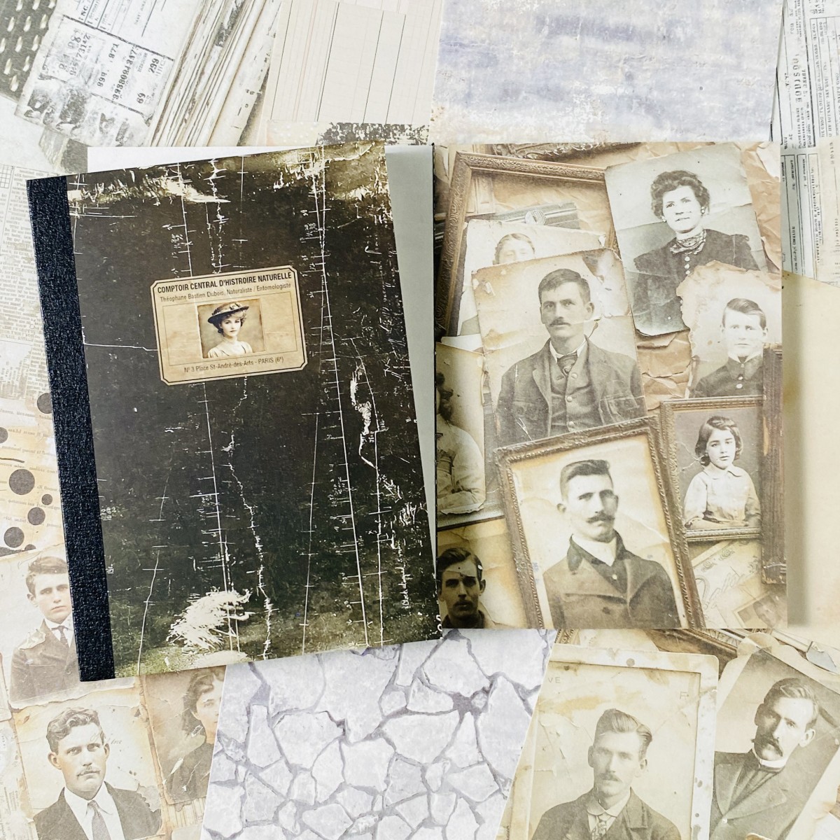 100sheets Vintage Scrapbook Pa - Ink Blotter Paper recensie en prijs