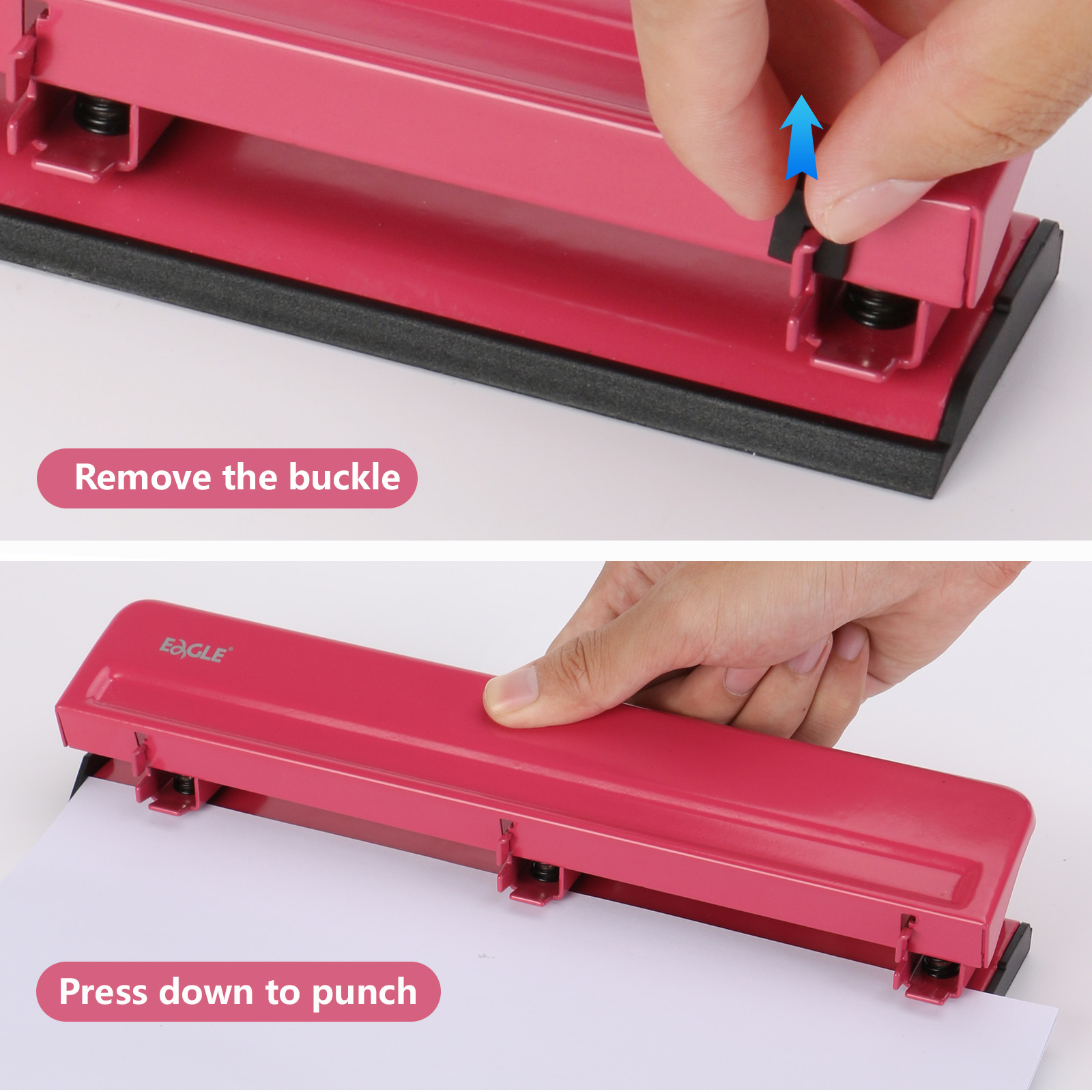 EAGLE 3-Hole Puncher for A4 Pa - Binder A4 Lever recensie en prijs