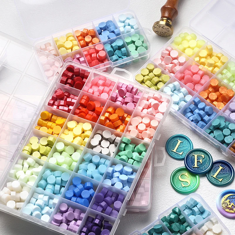 Retro Sealing Wax Beads Set 10 - Wax Seal Stamp Set recensie en prijs