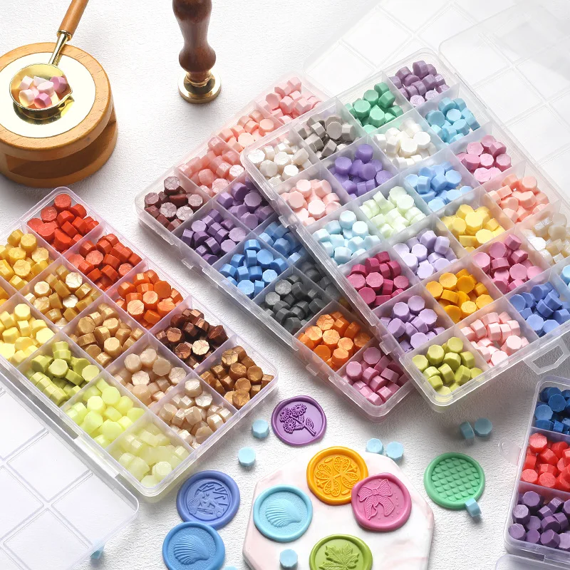 Retro Sealing Wax Beads Set 10 - Wax Seal Stamp Set recensie en prijs