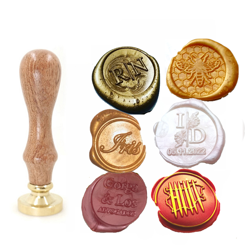 Custom brass wax seal Stamp wi - Wax Seal Stamp Set recensie en prijs