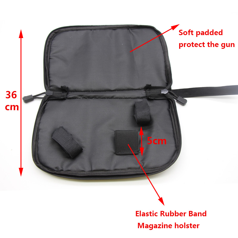 M9 Tactical Pistol Case Univer - Magazine Holder Rack recensie en prijs
