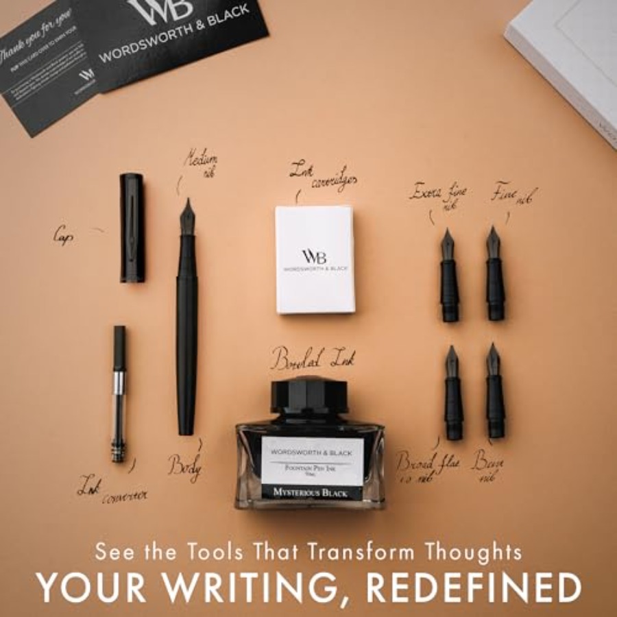 Fountain Pen Gift Set, Include - Fountain Pen Bottled Ink recensie en prijs