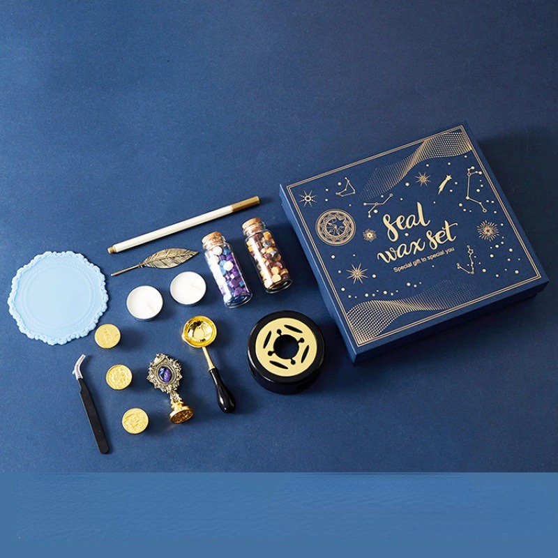 Starry Fire Lacquer Stamp Set  - Wax Seal Stamp Set recensie en prijs