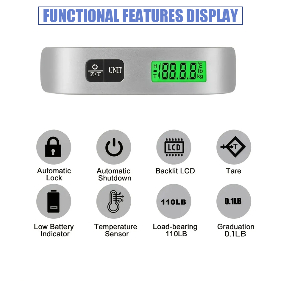 Portable Scale Digital LCD Dis - Tape Dispenser Weighted recensie en prijs