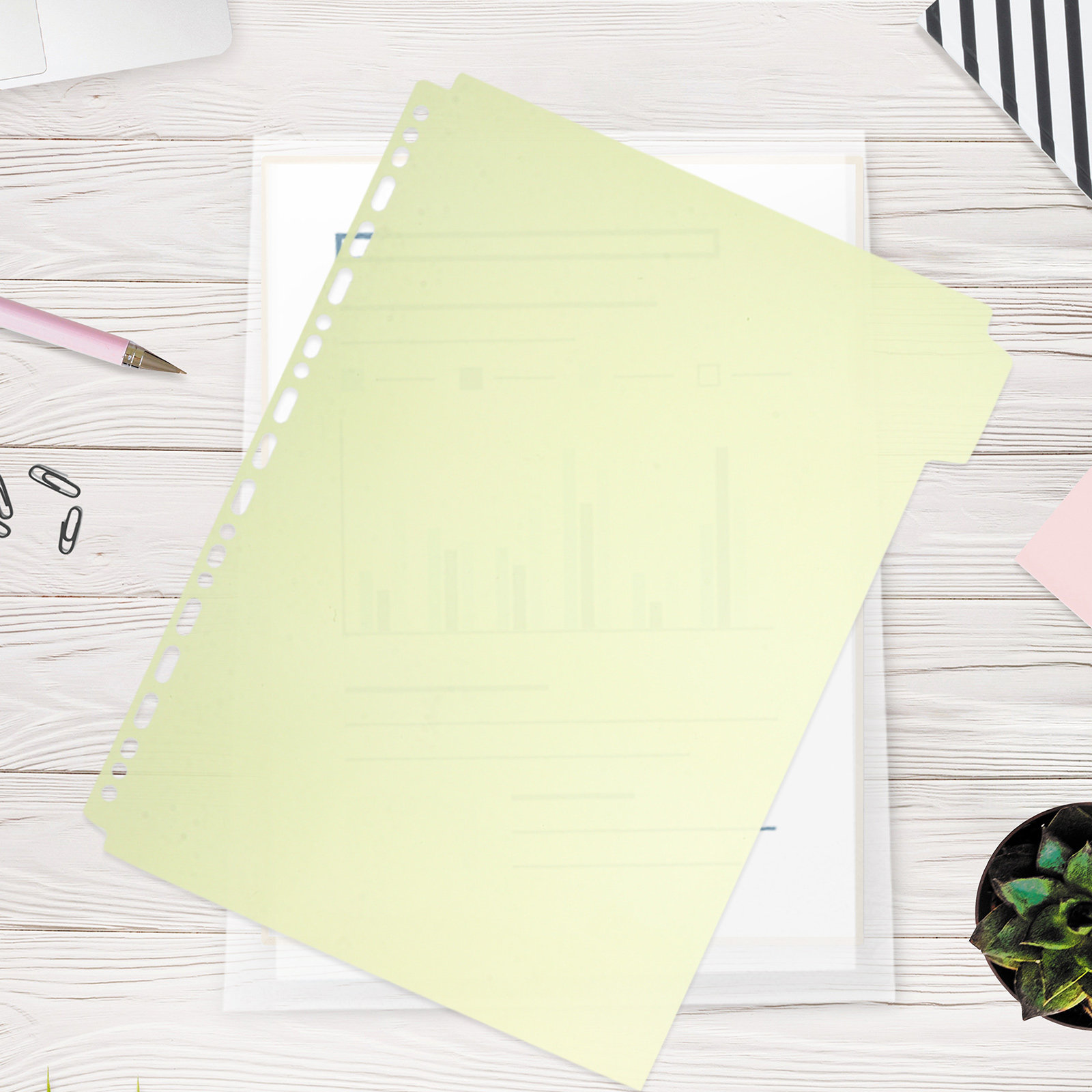 6Pcs File Binder Dividers A4 I - Tab Divider A4 recensie en prijs