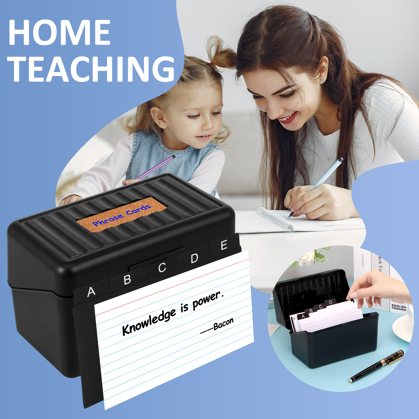 1 Set Index Card Organizer Box - Card Index Box recensie en prijs